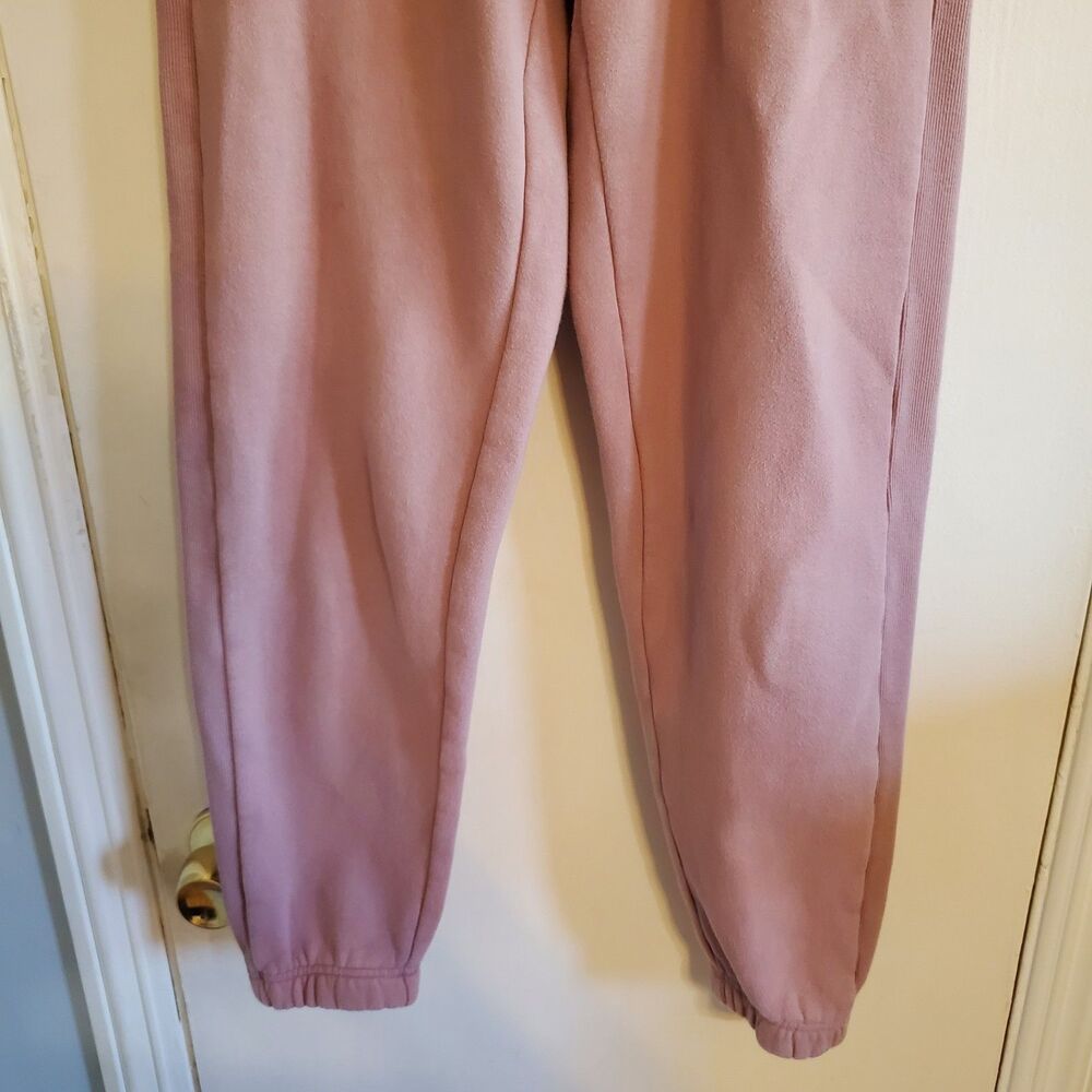 Aritzia TNA Sweatfleece Boyfriend Fit sweatpants Jogger Size XS Cozy loungewear - Picture 3 of 10